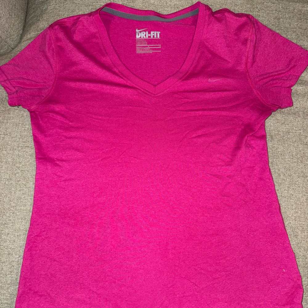 Nike Bright Pink Women's Short Sleeve Tee